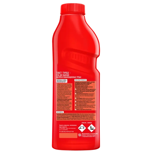 TIRET гель д/устранения засоров turbo 500мл